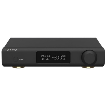 Topping Audio 01 0017 D90 III SABRE Balanced DAC Bluetooth Dönüştürücü (Siyah) | Profesyonel Stüdyo ve Hi-Fi İçin